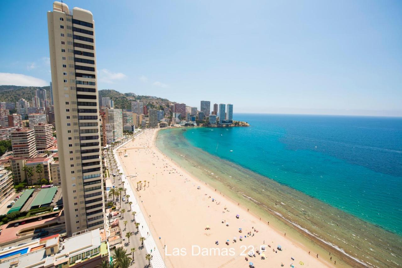 Las Damas Premium 23F Beach Front - Pool & Parking Benidorm Extérieur photo